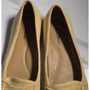 L.L. Bean Women's Beige Slip-On Loafer Flats Round Toe Comfort US 7.5